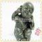 Resin Smiling Sitting Monk Craft for Home Decoration