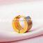 Ti fashion colored hoop earrings ear stud for women