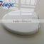 PP plastic WC lid two pieces one button portable toilet seat