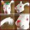 halloween props lovely Female head rubber rabbit Mask