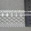 new fashion white polyester embroidery lace guipure lace trim in 5 cm for lady dress