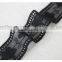 High quality black swiss embroidery cotton voile laces for Decorating