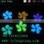 Man-made Green Glow Pebbles Stone Luminous Decorative Stones for Garden Walkway or Fountain Aquarium
