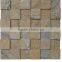 carrara and dark grey marble mosaic,mosaic tile,high quality and best price