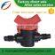 Plastic Garden drip irrigation system quick shut off valve for pipe