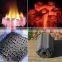 six sides shisha charcoal machine-made charcoal of hexagon