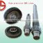 High precision helical gears for sprinkler parts