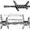 Galvanized Razor Wire/Concertina wire/Razor barbed wire