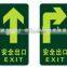 glow in the dark exit signs
