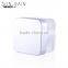 High quality china made square small clear lotion face cosmetics cream empty jar