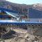 Mining rubber belt conveyor for coal and mineral ores
