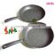 carbon steel divided non-stick stone coating fry pan