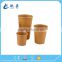 Disposable Brown Kraft Paper Cup for Hot Coffee