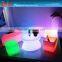 outdoor led stool/ glowing storage container/color chaning outdoor planter/light up cube/ led book shelf