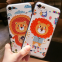 Cartoon silicone back cover case mobile Phone Cases for iPhone7/7Plus/6/6s/6plus/6splus Cell Phone Shell Soft Case