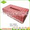 Custom eco-friendly material cheap decorative paper rope hand woven paper tissue napkin holder