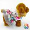 Hot Selling Pets Goods Cute Pet Clothes Dog Clothing Cowboy Shirt Flower Pet Dogs Dress