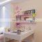 New design Set of 2 J shape wall display DIY home decorative wooden Floating Wall Shelf wholesale