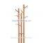 Solid beech Wood Coat Rack Hall Tree Hat Purse Display Stand
