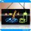 Custom electronic LED light up glowing epoxy resin sign / fancy LED sign board display