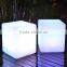 LED Color Changing FLashing Cube Table Lamp wih Rechargeable Batery for Festival Decoration