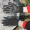 NMSAFETY 13 gauge knitted black nylon pu dipped dmf free working gloves for construction