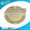 Gold Metal Medal With 3 colors Ribbon