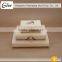 Lightweiget customized bottom new design bark gift box soft wood box