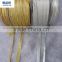 Wholesale Golden and Silver Metallic lame ribbon 6mm