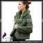 CX-G-A-201 New Fashion Rabbit Fur Winter Jacket Woman Clothes