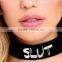 ribbon bow choker necklace butterfly knot necklace handmade ribbon necklace jewelry