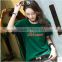 Pure cotton short sleeve summer embroidery T-shirt female letters loose big yards
