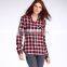 Used flannel shirts long sleeve wholesale OEM china