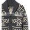 Soft Sweater Turn -down Collar Cardigan boys Sweater