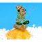 3d Beaded Duck 4mm Bicone Crystal Beads Animal Charm