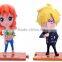 Hot Japanese Animation One Piece action figure PVC doll toys One Piece Q version figure