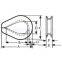 DIN6899 TYPE A WIRE ROPE THIMBLES