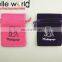 wholesale customized size colors printing flannelette jewelry drawstring velvet bag