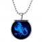 Magic Scorpion Shape Handsome Cool Pattern Luminous Glow In The Dark Pendant Necklaces