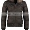 warm artificial padded jacket for man