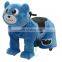 HI CE zoo animal scooter for adult and kids,funny teddy bear electric ride on toys in mall