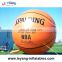 Inflatable helium giant football or basketball for sports events and advertising