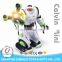 Kids battery operated toy electronic intelligent educational robot kit