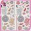 New arrivals unique design metallic fashion tattoo