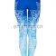 Mandala ombre blue fitness workout sexy pants wholesale custom fit hot girls casual pants photo muscle ladies leggings for woman