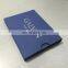 2017 hot sale blue packaging box slide custom luxury gift box