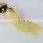 wholesale silky straight blond ombre color 1b-613 peruvian hair extensions with lace closure