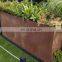 Corten Steel Planters 09CuPCrNi Corten flower Bed pot