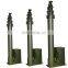 Tianjin 6m telescopic motorized mast with motor plugs