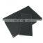 PVC rectangular black water coaster with anti-slip function for bar counter